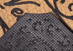 Hanse Home, Rohožka Welcome 105713 – na von aj na doma, 45x75, hnedá, chodba / predsieň