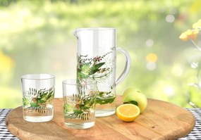 Sada 6 sklenic Idyllic 420 ml čirá/vícebarevná