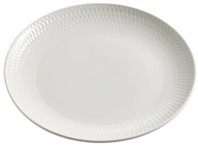 Biely porcelánový dezertný tanier Maxwell & Williams Diamonds, 15 cm