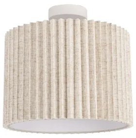 Brilagi - Prisadený luster NORDIC WAVE 1xE27/15W/230V priemer 32 cm ľan/biela