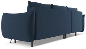 Modrá rohová pohovka (ľavý roh) Malie – Makamii