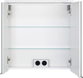Comodo Zrkadlová skrinka závesná s LED osvetlením Elite W 60 ZS