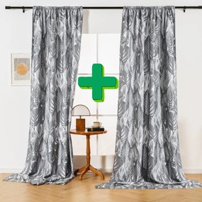 Dizajnové závesy PERUN 140x270 cm (2 ks), vzorované