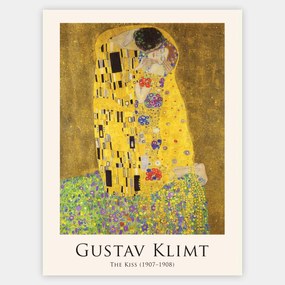 Plagát The Kiss | Gustav Klimt