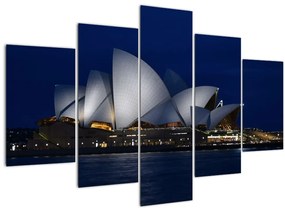 Obraz nočného Sydney (150x105 cm)