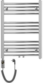 Mexen Ares, elektrické vykurovacie teleso 700 x 500 mm, 300 W, chrómová, W102-0700-500-2300-01