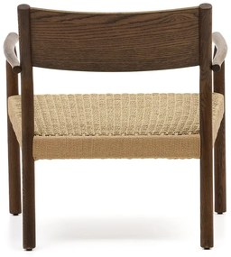 Kreslo s výpletom v prírodnej farbe Yalia – Kave Home