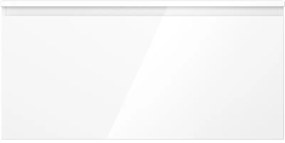 Mexen Orio, kúpeľňová skrinka 100 cm s hornou časťou, 1 zásuvka, biela lesklá, 91A10-10047-1-BFC00