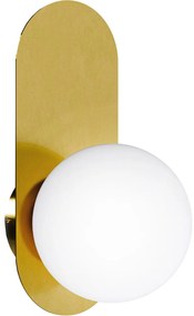 Nástenné svietidlo 1xE27/40W/230V zlaté/biele