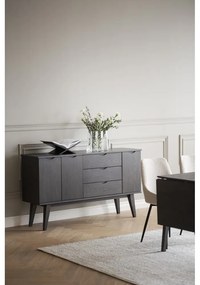 Hnedá nízka komoda v dekore duba 150x85 cm Filippa – Rowico