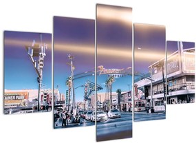 Obraz ulice v Las Vegas (150x105 cm)