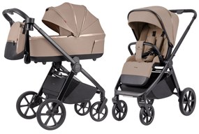 Detský kočík 2v1 CARRELLO Omega Plus CRL-6540/1 2025 Asteroid Beige