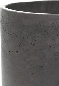 Kvetináč CHICO, sklolaminát, výška 31 cm, antracit