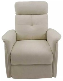 LuxuryForm DESIGN TV kreslo PEGAS s elektrickým polohovaním, masážou a výklopom - béžové