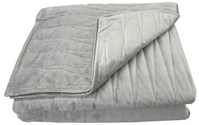 Prikrývka na posteľ Lido 170x220 svetlosivá Merkury Home