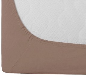 Jersey plachta EXCLUSIVE svetlohnedá 90x200 cm