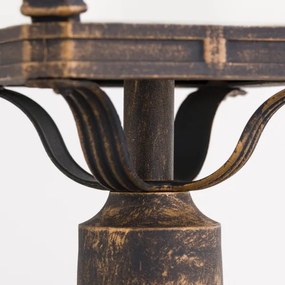 Orion - Vonkajšia lampa AIKO 1xE27/60W/230V 115 cm IP23 bronz/patina