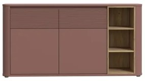 Komoda INAR hnedá/dub