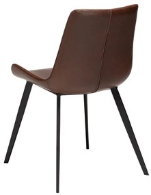 Hnedá jedálenská stolička Hype – DAN-FORM Denmark