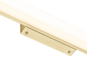 Kúpeľňová nástenná lampa mosadz 62 cm vrátane LED IP44 - Cascada