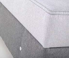 Čalúnená postel KARO, 200x180 Šedá - vogue 14