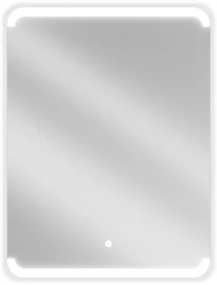 Mexen Nida, LED kúpeľňové zrkadlo s podsvietením 60x80 cm, 6000K, ochrana proti zahmlievaniu, 9806-060-080-611-00