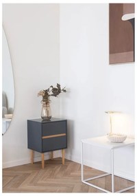 Svetlohnedá sklenená váza (výška 31 cm) – House Nordic