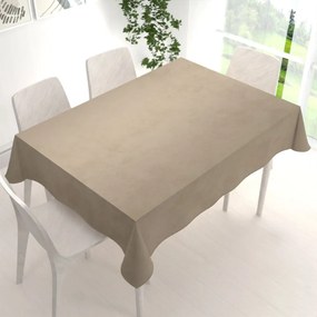 Biante Zamatový obdĺžnikový obrus Velvet Premium SVP-030 Sivobéžový 50x100 cm