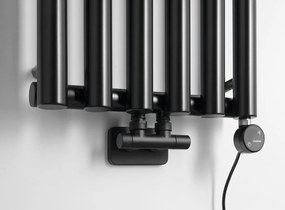 Sapho Sapho, PILON vykurovacie teleso 270x1800mm, so 4 háčikmi, čierna mat, IZ132T