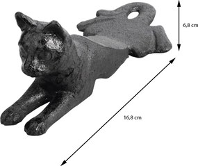 Zarážka do dverí Cat, 6,8x16,8 cm