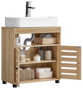 Skrinka pod umývadlo OSKAR BBK004B11 hnedá