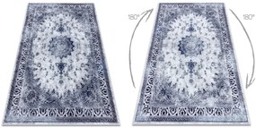 Koberec MIRO 51822.812 Rozeta, ramka granát
