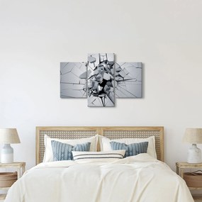 Obraz abstrakcie 3D (90x60 cm)