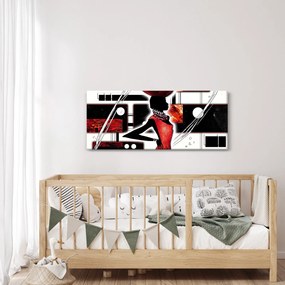 Obraz maľby starovekej dámy (120x50 cm)