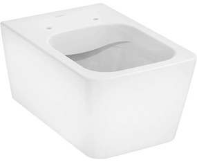 HANSGROHE EluPura Q závesné WC s AquaFall Flush bez splachovacieho okraja, s hlbokým splachovaním, 360 x 540 mm, biela, s povrchom SmartClean, 61116450