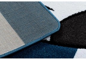 Detský kusový koberec Psík modrý 140x190cm