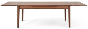Rozkladací jedálenský stôl v dekore orechového dreva Hammel Sami, 180 x 100 cm