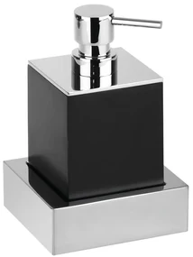 Sapho Sapho, X-STEEL dávkovač mydla na postavenie 200ml, čierna, XS104B