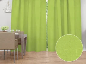 Biante Dekoračný záves - Paris TF-003 Hráškovo zelený 150x210 cm