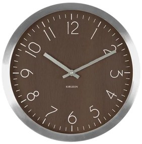 Nástenné hodiny KA5608DW, Karlsson, Wood Charm, 60cm