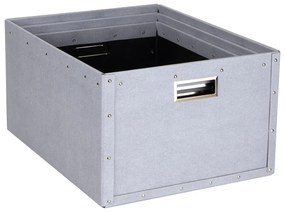 Svetlosivé kartónové úložné boxy v súprave 3 ks Ture – Bigso Box of Sweden