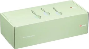 Sklenené ozdoby vajíčka, jarné farby / 3ks