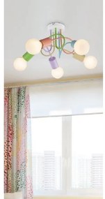 Rabalux 6340 - Prisadený luster LINETT 5xE27/40W/230V