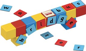 GEOMAG Magnetické kocky Magicube Word 79 kociek