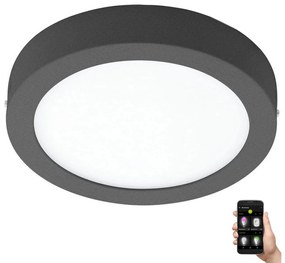 Eglo Eglo 33577 - LED Stmievateľné svietidlo ARGOLIS-C LED/16,5W/230V IP44 antracit EG33577