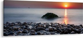 Obraz - Na pobreží (120x50 cm)