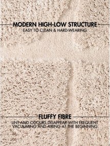 Krémový ručne tkaný okrúhly koberec ø 200 cm Lambeth Jasper – Ted Baker