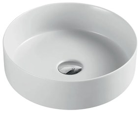 Mereo Mereo, Umývadlo na dosku bez prepadu, 355x120 mm, okrúhle, keramické - pre zaslanie na palete, MER-UC363612C
