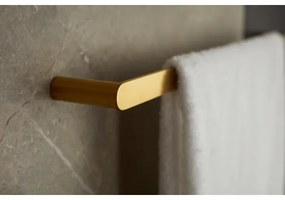 KFA Armatura 864-025-31 - Nástenný vešiak na uteráky 24 cm nerez/zlatá