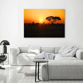 Gario Obraz na plátne Africký západ slnka Rozmery: 60 x 40 cm